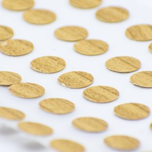 Tapa Adhesiva Panela diseñada para cubrir y disimular los orificios o cabezas de tornillos en tableros de madera - TAPFAST