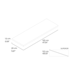 Repisa-Blanca-de-120x20cm.-Facil-de-limpiar-e-instalar.-Producto-Eco-friendly-999--libre-de-bacterias