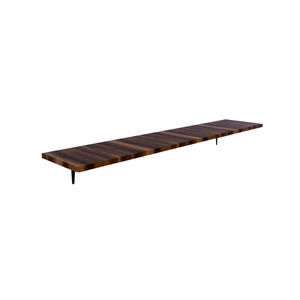 Repisa Caramelo de 120x30cm fabricada en melamínico de alta calidad. Fácil de limpiar e instalar. - FALUM