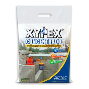 Impermeabilizante cementicio Xypex Gris 5KG - ADITEC