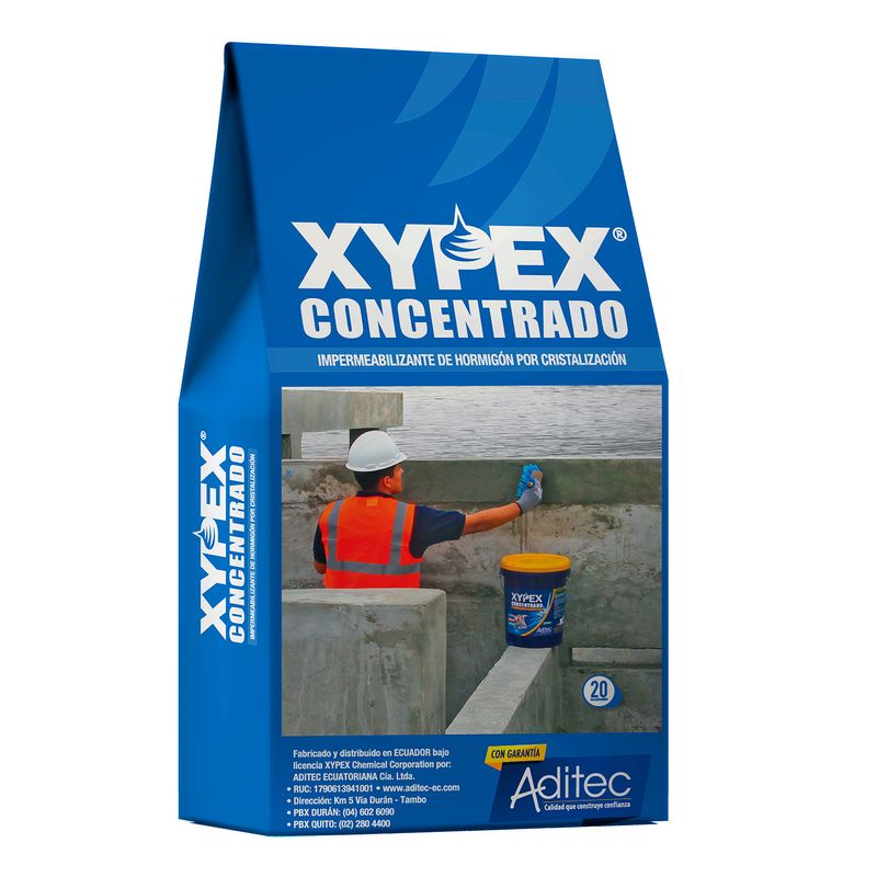 Impermeabilizante-cementicio-Xypex-Gris-20KG