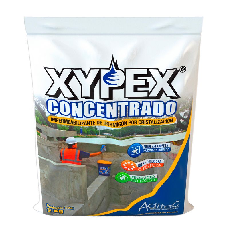 Xypex-Concentrado-Gris-2Kg-Aditec