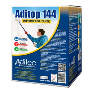 Impermeabilizante Paredes Aditop 144 Blaco 5Kg - ADITEC