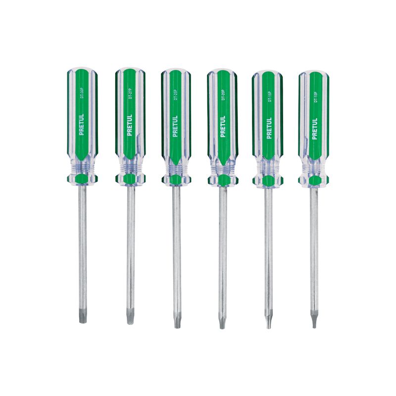 Juego-de-6-desarmadores-Torx-mango-de-PVC