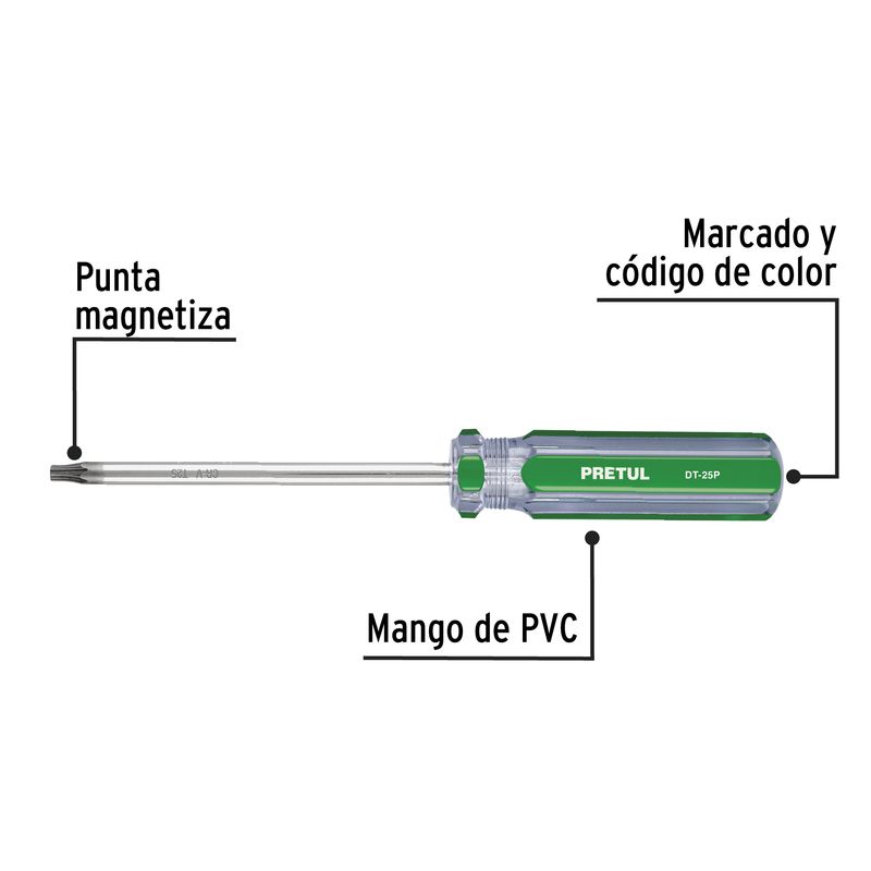 Juego-de-6-desarmadores-Torx-mango-de-PVC