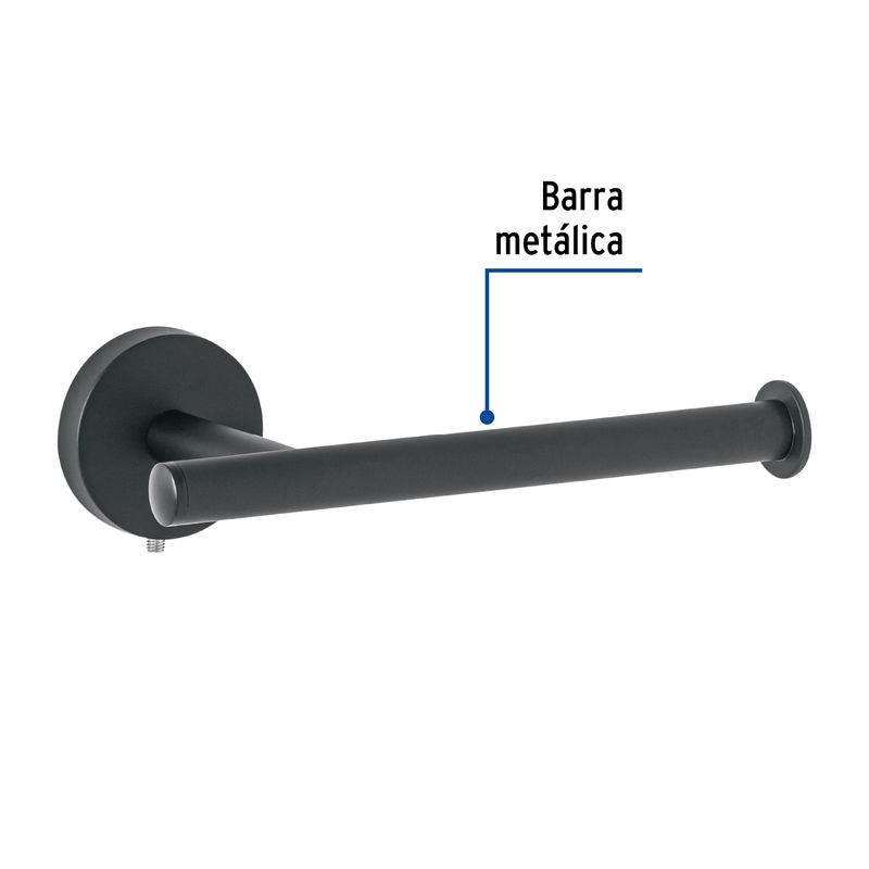 Portarrollo-metalico-acabado-negro-mate