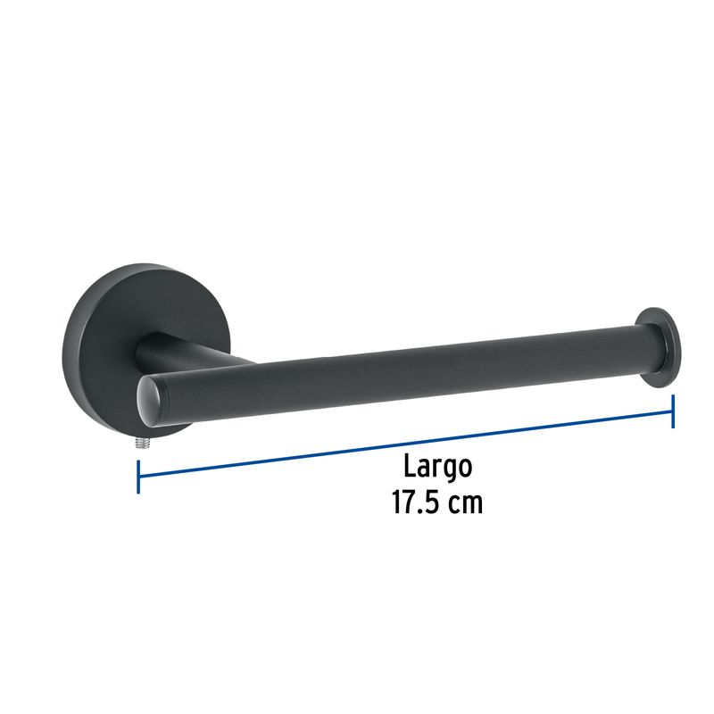 Portarrollo-metalico-acabado-negro-mate