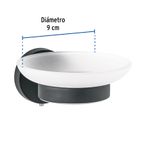 Jabonera-metalica-negra-con-plato-de-vidrio
