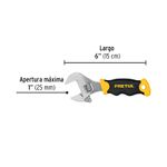 Llave-ajustable-corta-5--con-grip
