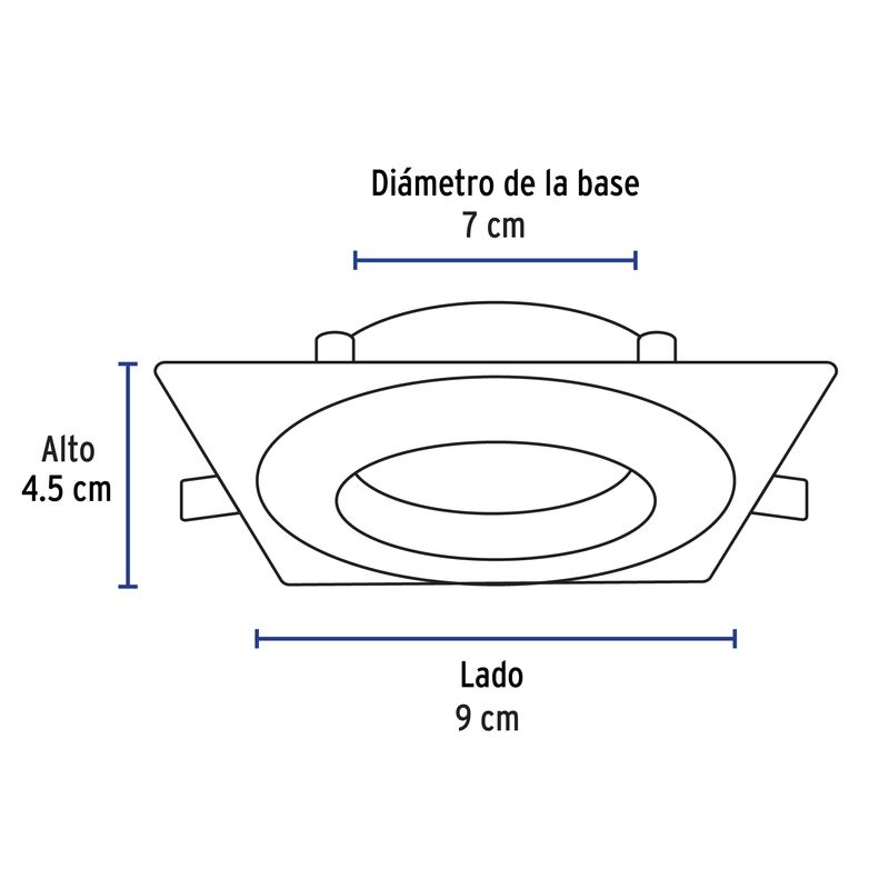 Ojo-de-buey-LED-cuadrado-empotrable.-Luz-blanca