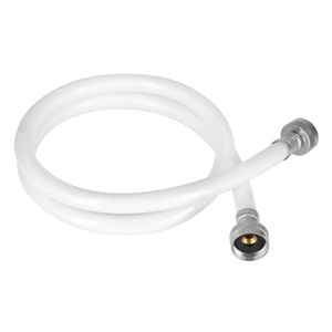 Manguera de abasto flexible para lavadora 3/4" x 3/4" 120cm. - TRUPER