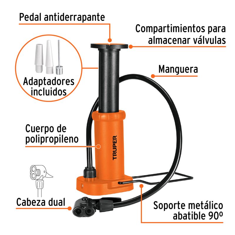 Bomba-de-aire-de-pedal-60psi