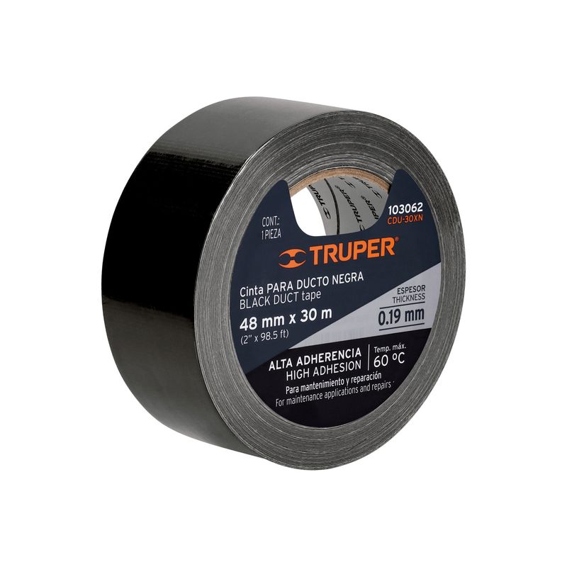 Cinta-de-ducto-negra-de-30m-x-48mm-019mm-de-espesor