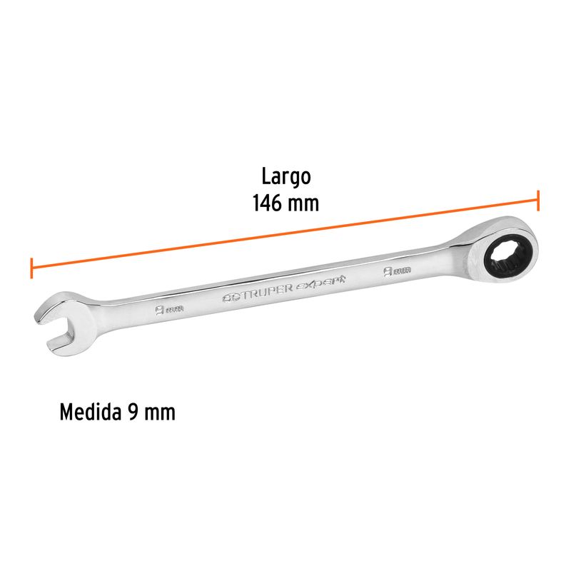Llave-mixta-con-matraca-de-11mm-x-160mm-de-largo