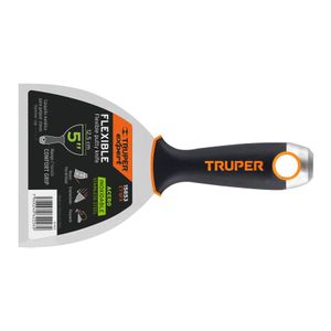 Espátula flexible de 5" con mango Comfort Grip - TRUPER