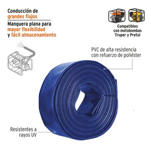 Manguera de construcción de 52m - TRUPER
