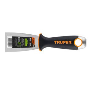 Espátula flexible de 2" con mango Comfort Grip - TRUPER