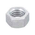 Blister-con-12-tuercas-hexagonales-de-3-8--de-acero-galvanizado.