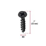 Blister-con-18-tornillos-multiusos--8-de-largo-de-1--de-rosca-completa.
