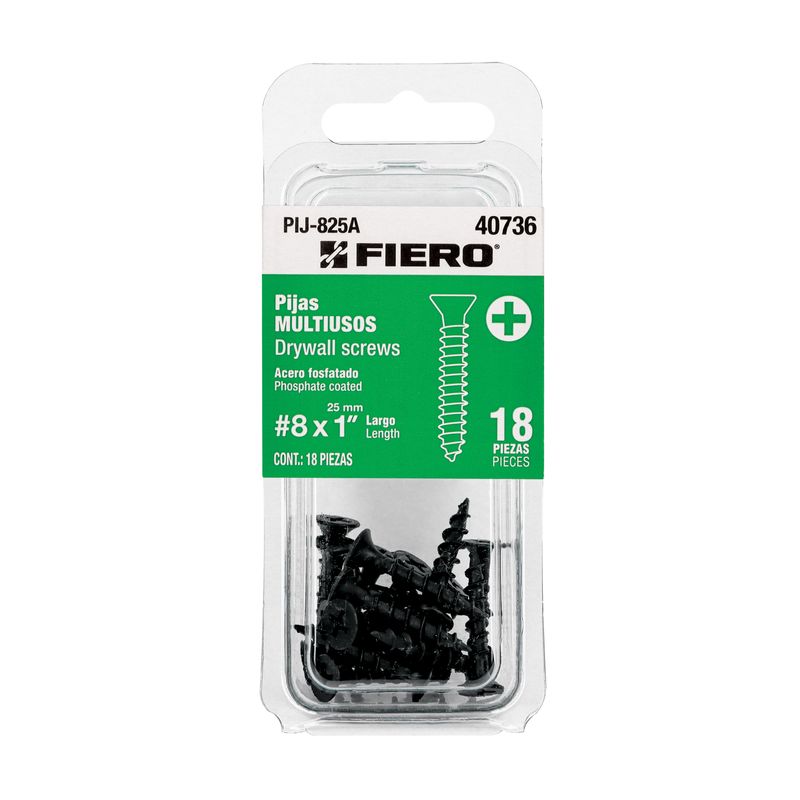 Blister-con-18-tornillos-multiusos--8-de-largo-de-1--de-rosca-completa.