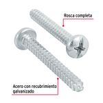 Blister-con-8-tornillos-autorroscables--10-de-largo-de-1-1-2--de-rosca-completa.
