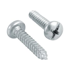 Blister con 10 tornillos autorroscables #10, de largo de 1" de rosca completa. - FIERO