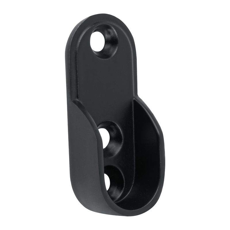 Soporte-de-pared-ovalado-negro-de-1-3-4--para-tubo-de-closet-ovalado.