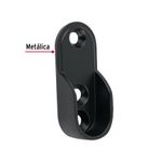 Soporte-de-pared-ovalado-negro-de-1-3-4--para-tubo-de-closet-ovalado.