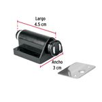 Tope-para-puertas-de-muebles-tipo-piston-magnetico-negro-con-sistema-de-presion.