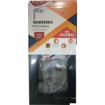 Tendedero-Plegable-de-acero-Incluye-Kit-de-Instalacion-Gratis--Espacios-Grande-Mediano-Pequeño-Capacidad-24-m-Rango-6-m.