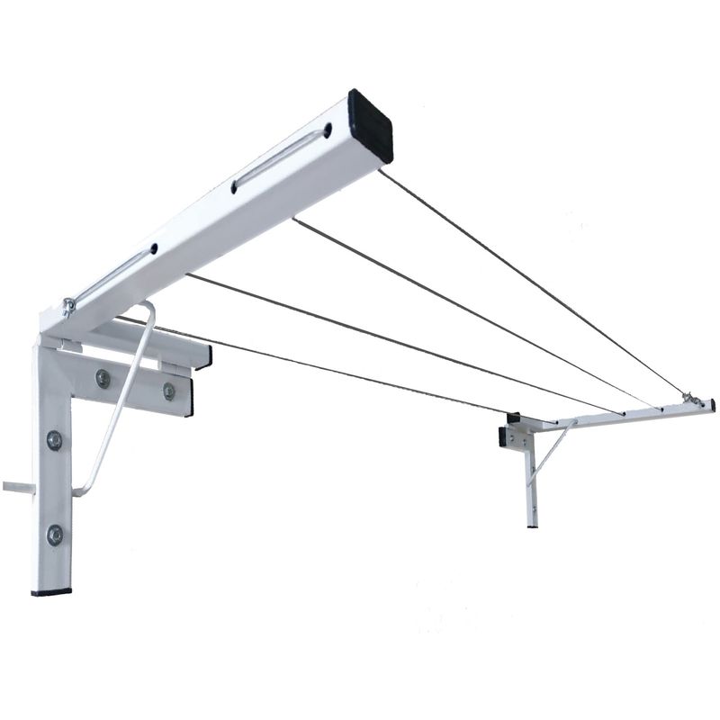 Tendedero-Plegable-de-acero-Incluye-Kit-de-Instalacion-Gratis-Para-espacios-Medianos-y-Pequeños-Capacidad-12-m-Rango-3-m.