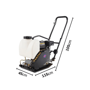 Plancha compactadora Tekpac TP100 a gasolina con motor KOHLER SH265 de 6.5HP - TEKPAC