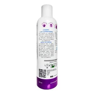 Shampoo con Clorhexida y Ketoconazol tratamiento hongos y bacterias - KIORA
