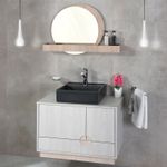 Espejo-para-baño-ecologico-redondo-53-cm-con-marco-decorativo-y-repisa-transversal-fabricados-en-MDP-tropical.