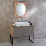 Mueble-al-piso-para-baño-para-lavabo-tocador-HELENA-100-CM.-Dos-puertas-abatibles-patas-metalicas.