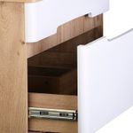 Mueble-suspendido-para-baño-CURVED-75-CM-blanco-mate---duna.-Para-lavabo-de-sobreponer.-Gaveta-inferior.