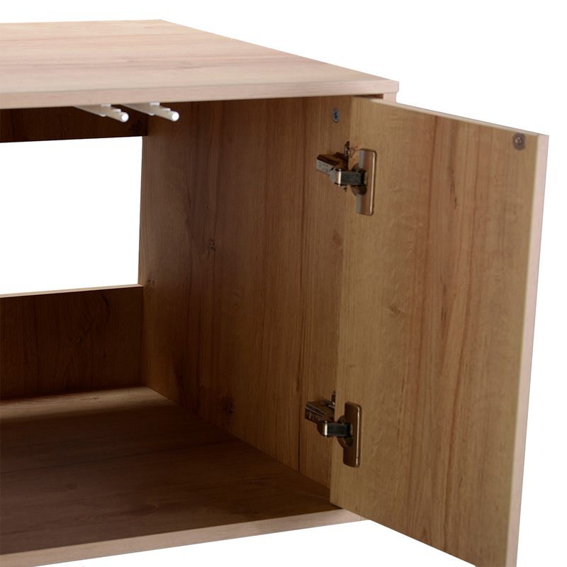 Mueble-suspendido-para-baño-DUNE-55-CM-para-lavabo-de-sobreponer.-Dos-puertas-frontales-ranuradas.