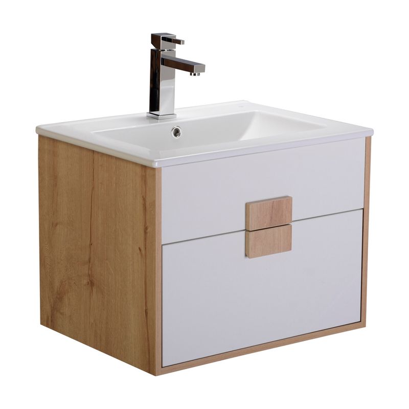 Mueble-suspendido-para-baño-para-lavabo-tocador-HELENA-60-CM-blanco-brillante---duna-con-gaveta-inferior.