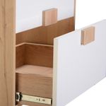 Mueble-suspendido-para-baño-para-lavabo-tocador-HELENA-60-CM-blanco-brillante---duna-con-gaveta-inferior.