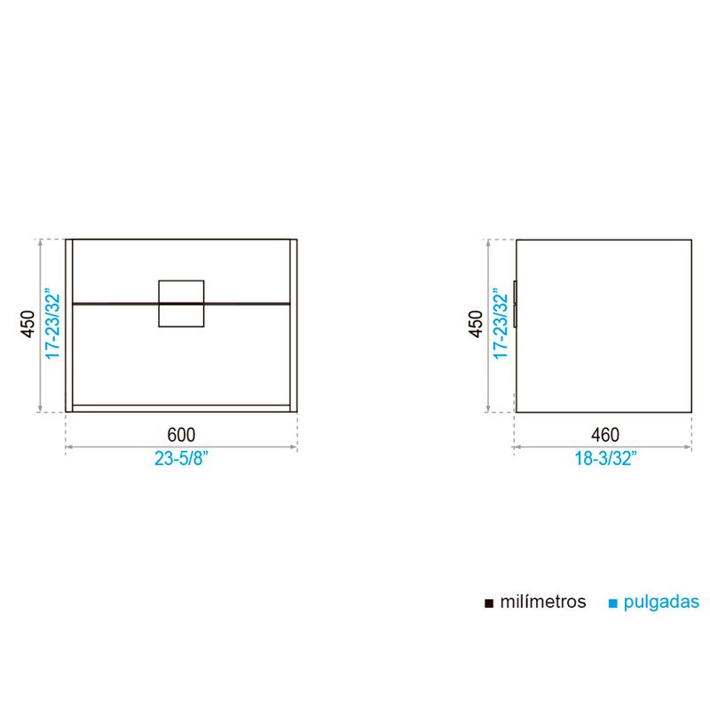 Mueble-suspendido-para-baño-para-lavabo-tocador-HELENA-60-CM-blanco-brillante---duna-con-gaveta-inferior.