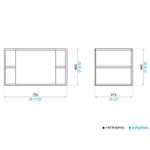 Mueble-suspendido-para-baño-PARSEIN-75-CM-para-lavabo-de-sobreponer.-Puerta-abatible.-Repisas-laterales-vistas.