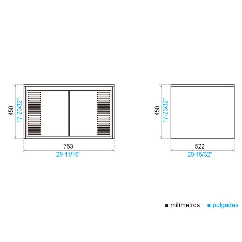 Mueble-suspendido-para-baño-TAPPARELLE-75-CM-para-lavabo-de-empotrar-o-sobreponer.-Dos-puertas-abatibles.