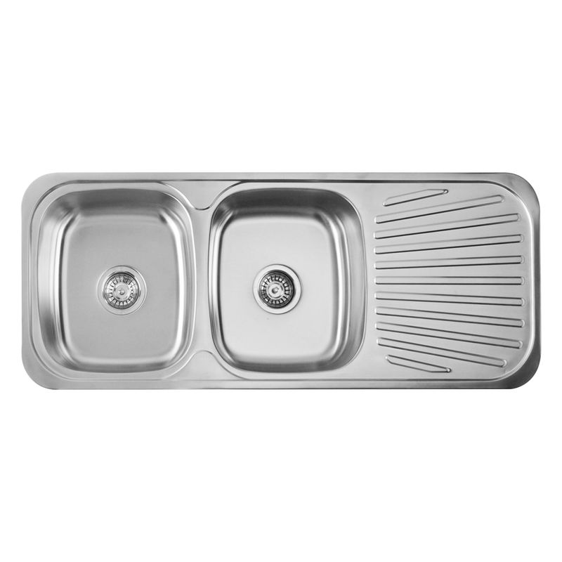 Fregadero-dos-pozos-con-escurridor-118x48-cm-para-empotrar-modelo-reversible.