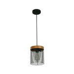 Lampara-colgante-NEGRO-de-1-luz-con-base-E26-Potencia-de-60-Watts