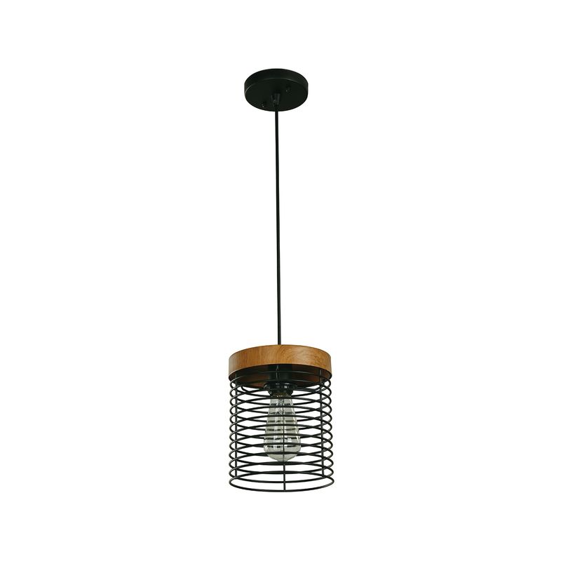 Lampara-colgante-NEGRO-de-1-luz-con-base-E26-Potencia-de-60-Watts
