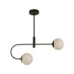 Lampara-colgante-NEGRO-de-2-luces-con-base-tipo-E27-Potencia-de-40-Watts