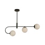 Lampara-colgante-NEGRO-de-3-luces-con-base-tipo-E27-Potencia-de-40-Watts
