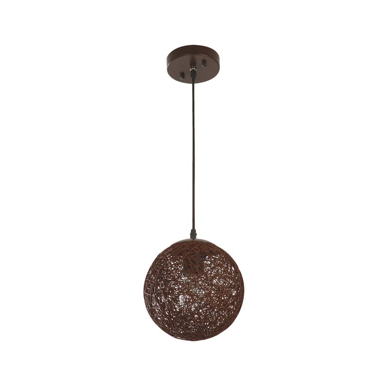 Lampara-colgante-tipo-bola-de-color-chocolate-de-1-luz-Potencia-de-60-Watts-con-base-tipo-E27-4550-9