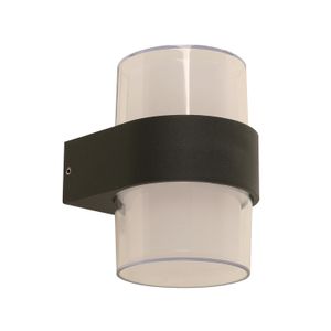 Lámpara exterior LED de pared negro. Potencia de 10 Watts4000K 31581-2 - LUMICENTRO