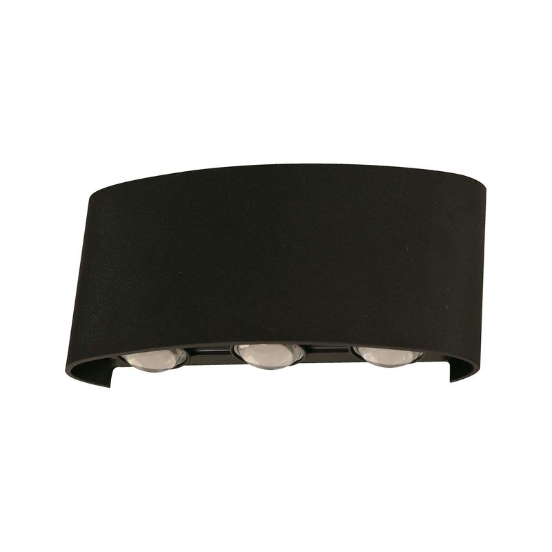 Lampara-LED-de-pared-NEGRO-de-1-luz-Potencia-de-5-Watts-3000K
